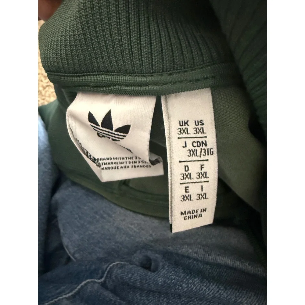 Adidas Originals Mexico National Team Track Jacket Green Mens 3XL IU2175 FMF